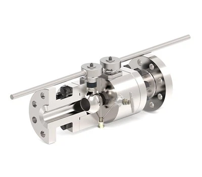 Dobbelt blok og udluftningskugleventil